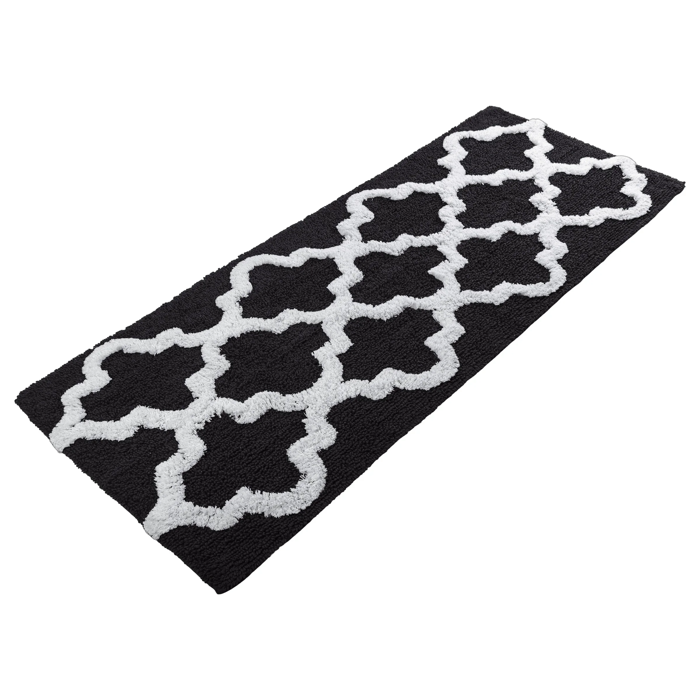 60 Inch Long Bathroom Rug Non Slip Cotton Bath Mat Black
60 Inch Long Bathroom Rug Non Slip Cotton Bath Mat Black