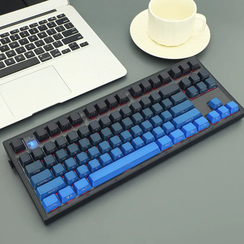 Starlit Sky Keycaps for Mechanical Keyboard Blue PBT Double Shot OEM Height Side Print Backlight Gradient AULA F75 GK61 Anne Pro
Starlit Sky Keycaps for Mechanical Keyboard Blue PBT Double Shot OEM Height Side Print Backlight Gradient AULA F75 GK61 Anne Pro