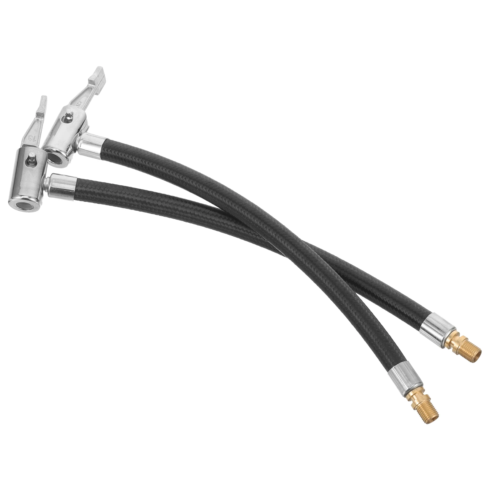 2pcs Air Pump Extension Hose Cable Cord for Car Inflator Tube Durable Rubber Male Thread Fast Tire Inflation Without Removal
2pcs Air Pump Extension Hose Cable Cord for Car Inflator Tube Durable Rubber Male Thread Fast Tire Inflation Without Removal