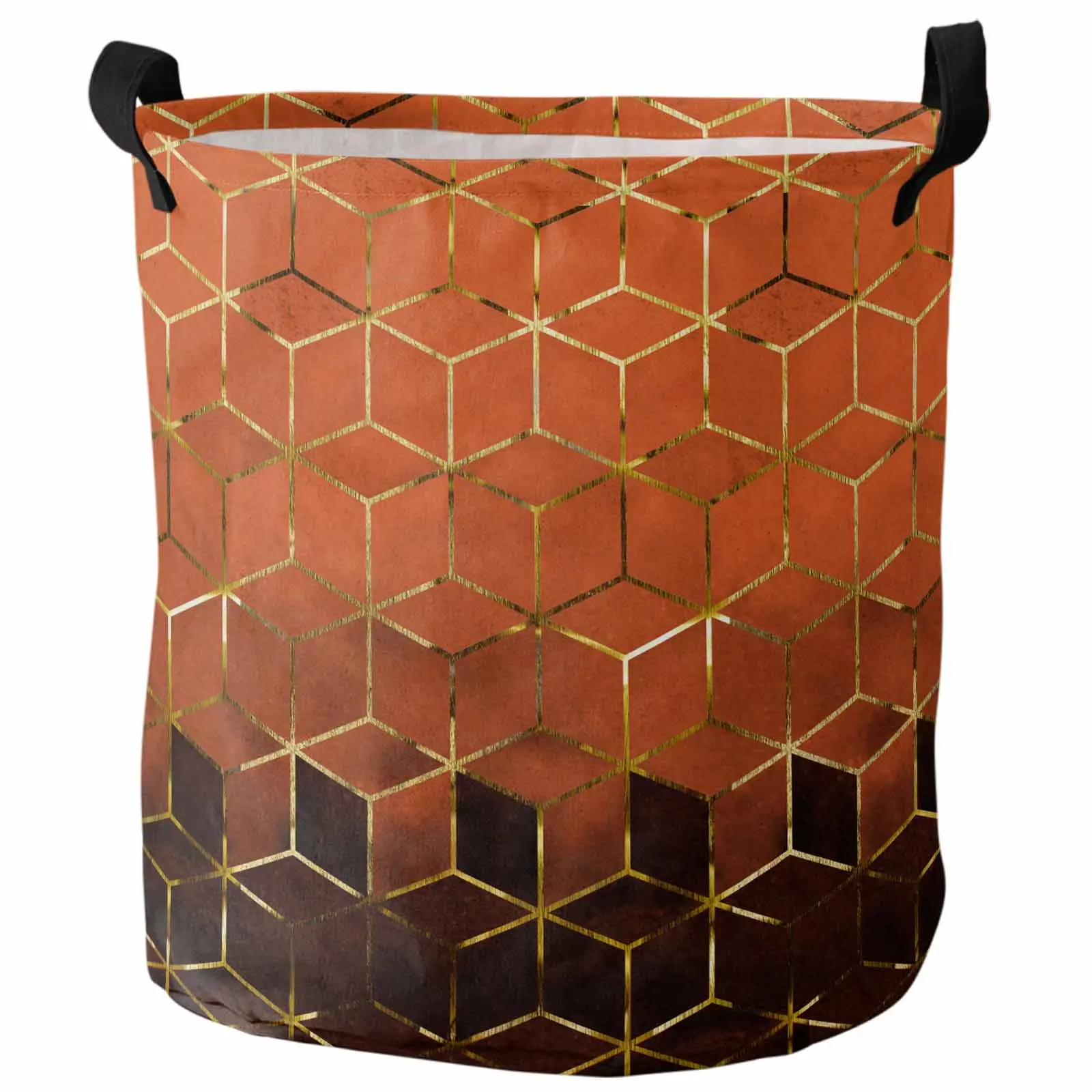 Abstract Art Geometric Patterns Orange Dirty Laundry Basket Foldable Waterproof Organizer Clothing Children Toy Storage Basket
Abstract Art Geometric Patterns Orange Dirty Laundry Basket Foldable Waterproof Organizer Clothing Children Toy Storage Basket