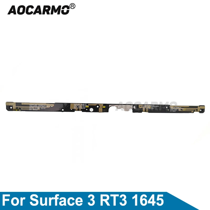 Aocarmo для Microsoft Surface 3 RT3 1645 Pro 3 1631 Wi-Fi сигнальная антенна полоса сетевой модуль гибкий кабель замена кронштейна
Aocarmo для Microsoft Surface 3 RT3 1645 Pro 3 1631 Wi-Fi сигнальная антенна полоса сетевой модуль гибкий кабель замена кронштейна