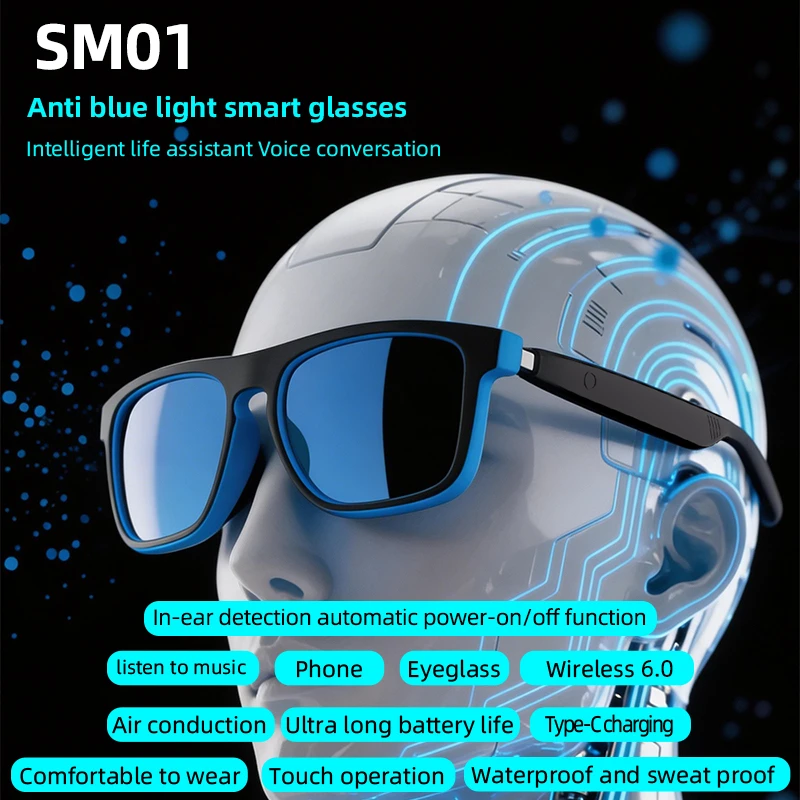 2026 Ai Intelligent Sunglasses For Men And Women, Polarized Anti Uv Sunglasses, Air Conduction Ai Intelligent Glasses New
2026 Ai Intelligent Sunglasses For Men And Women, Polarized Anti Uv Sunglasses, Air Conduction Ai Intelligent Glasses New