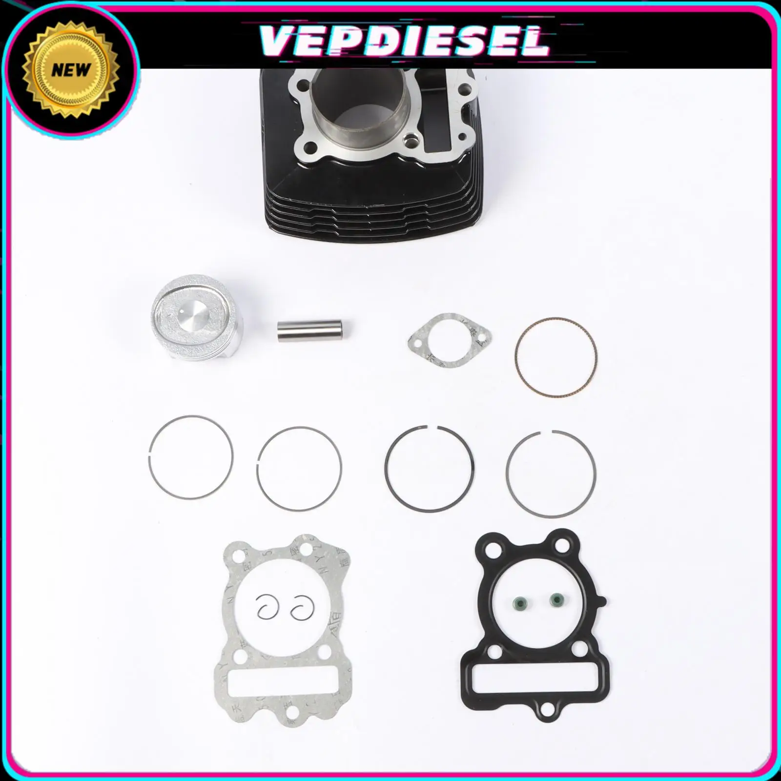 1 Set Cylinder Piston Big Bore Kit 56mm For Bajaj Boxer150 Motorcycle Engine Cylinder Accessories
1 Set Cylinder Piston Big Bore Kit 56mm For Bajaj Boxer150 Motorcycle Engine Cylinder Accessories