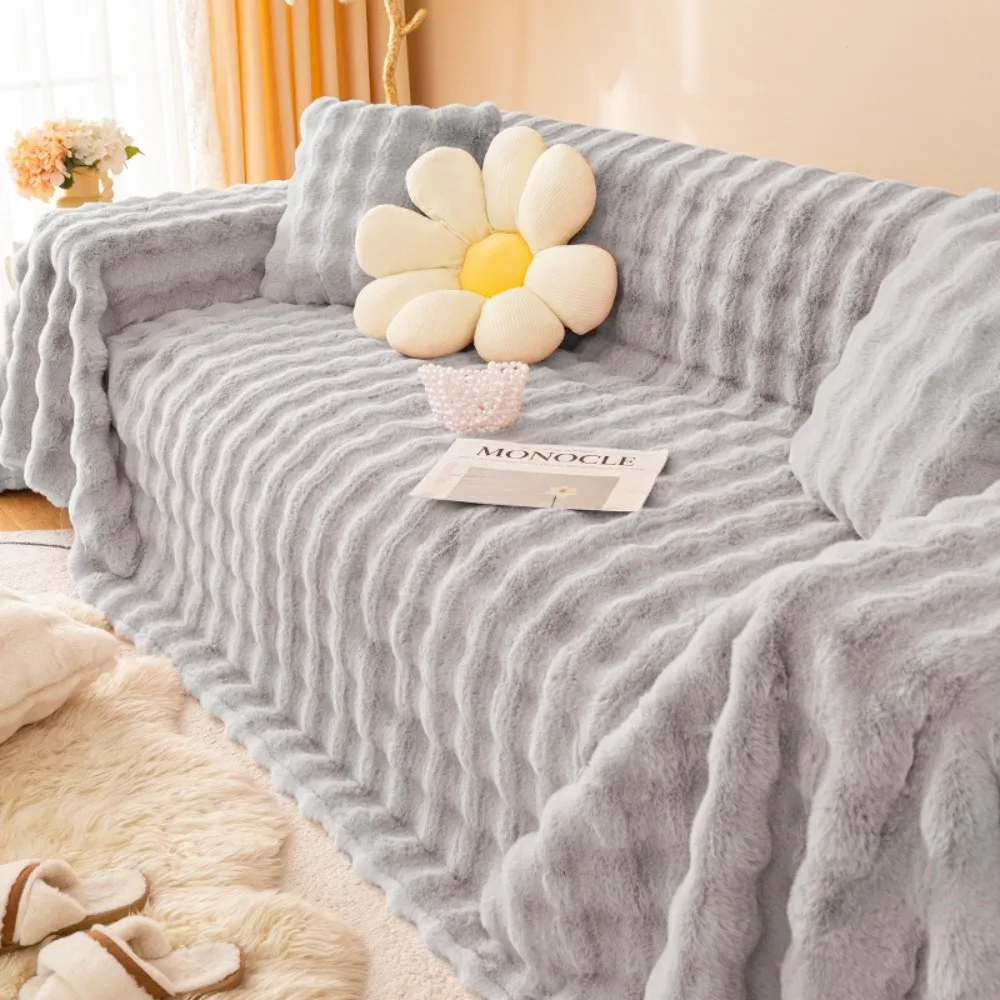 Imitation Rabbit Fur Plush Sofa Towel Super Soft Fluffy Smooth Fluffy Throw Blanket Winter Warm Thicken Sofa Seat Cover
Imitation Rabbit Fur Plush Sofa Towel Super Soft Fluffy Smooth Fluffy Throw Blanket Winter Warm Thicken Sofa Seat Cover