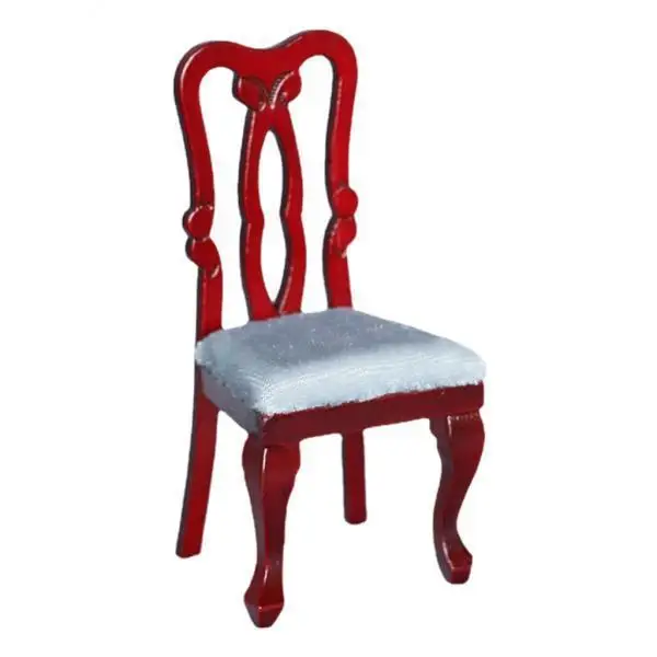 Mini Dollhouse Wooden Chair 1 12 Scale Miniature Dining Furniture Cushioned Seat for Kids Room Decoration Set
Mini Dollhouse Wooden Chair 1 12 Scale Miniature Dining Furniture Cushioned Seat for Kids Room Decoration Set