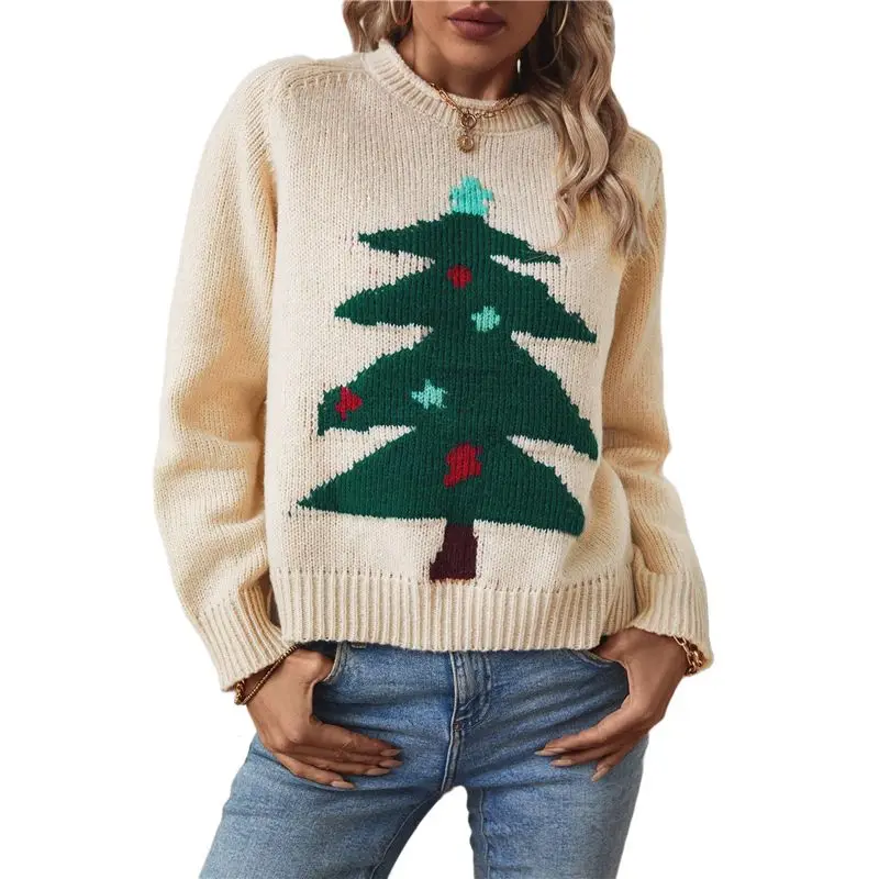 ABRT-Christmas Sweaters For Women Crewneck Sweater Pullovers Long Sleeve Xmas Holiday Clothes
ABRT-Christmas Sweaters For Women Crewneck Sweater Pullovers Long Sleeve Xmas Holiday Clothes