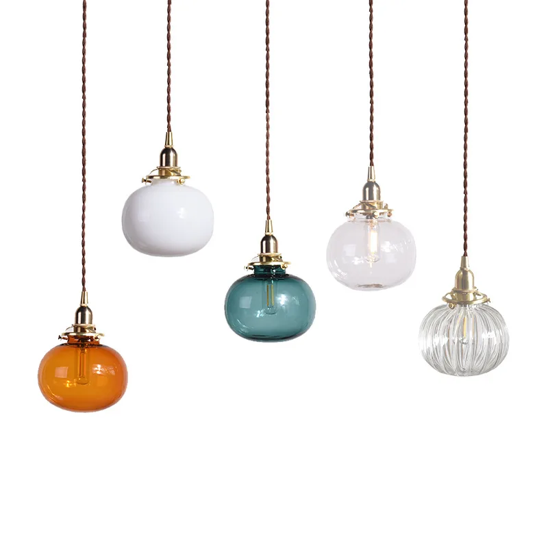 Japanese Style Colorful Glass Pendant Light Minimalist Decor Lighting Fixtures for Dining Room Study Bedroom Headboard Luminaire
Japanese Style Colorful Glass Pendant Light Minimalist Decor Lighting Fixtures for Dining Room Study Bedroom Headboard Luminaire
