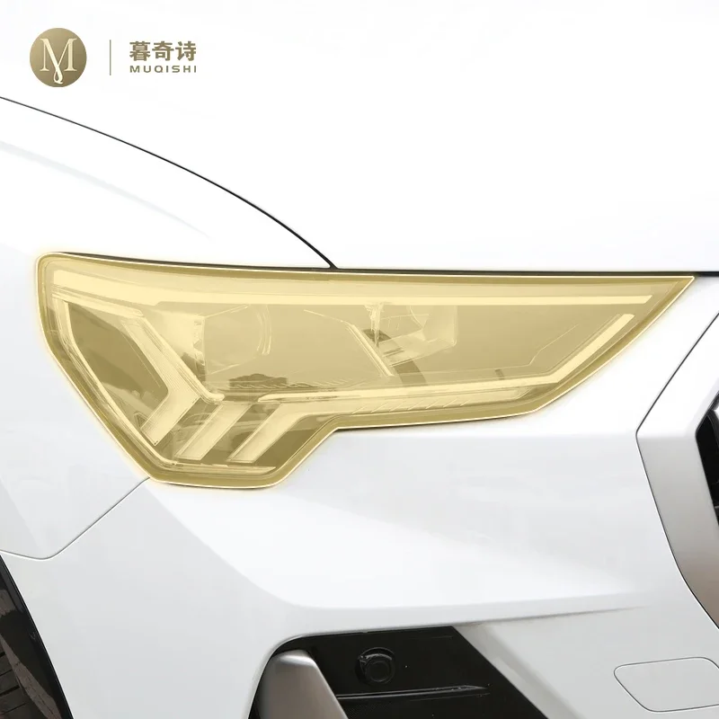 For Audi Q3 Sportback 2021-2024 Pre cutting Car Exterior Headlights PPF transparent protective film TPU scratch resistant refit
For Audi Q3 Sportback 2021-2024 Pre cutting Car Exterior Headlights PPF transparent protective film TPU scratch resistant refit