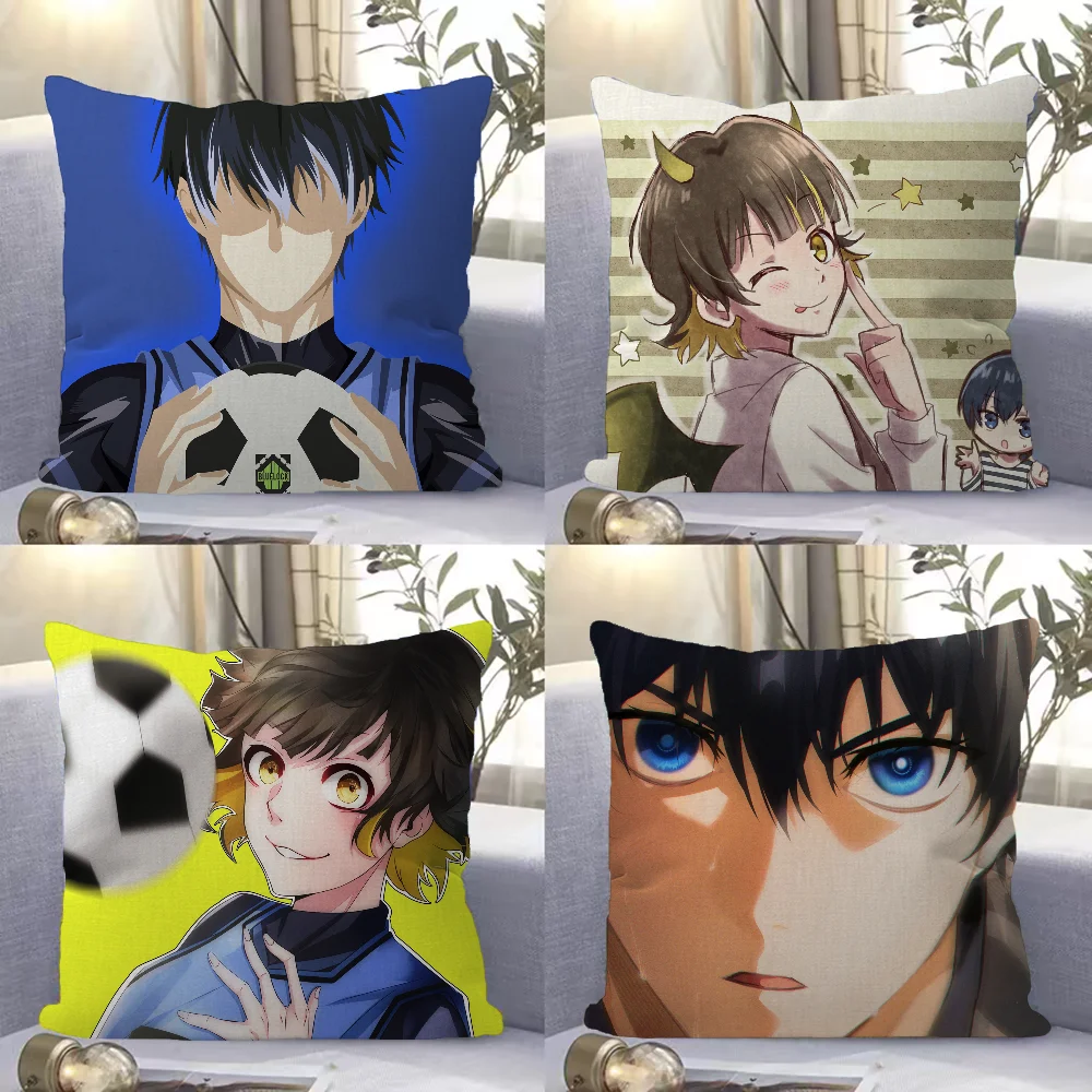 Blue Lock Anime Personalized Pillow Cover Kids Bedroom Wild Party Decor Pillowcase kid Birthday shower Gift
Blue Lock Anime Personalized Pillow Cover Kids Bedroom Wild Party Decor Pillowcase kid Birthday shower Gift