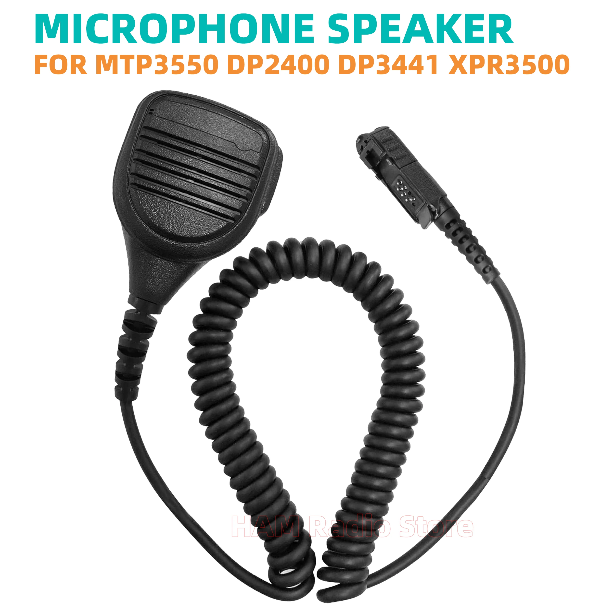 Speaker Mic Microphone for Motorola DEP550 DP2400e DP2600e DP3441e MTP3550 MTP3250 XPR3300 XPR3500 XPR3500e Walkie Talkie
Speaker Mic Microphone for Motorola DEP550 DP2400e DP2600e DP3441e MTP3550 MTP3250 XPR3300 XPR3500 XPR3500e Walkie Talkie