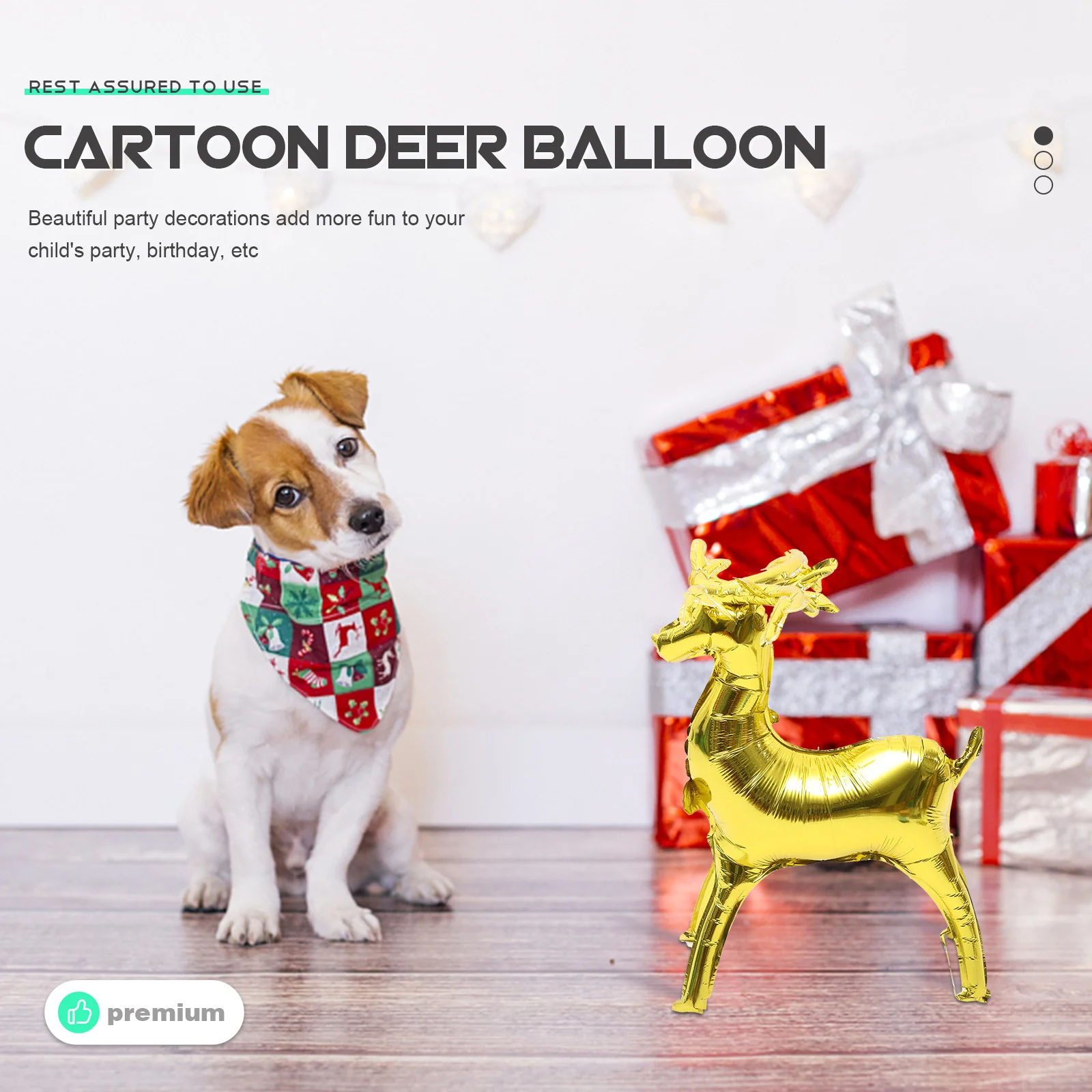 10Pcs Cartoon Elk Balloon Aluminum Film Reusable Birthday Christmas Party Decoration Supplies Metallic Shiny
10Pcs Cartoon Elk Balloon Aluminum Film Reusable Birthday Christmas Party Decoration Supplies Metallic Shiny