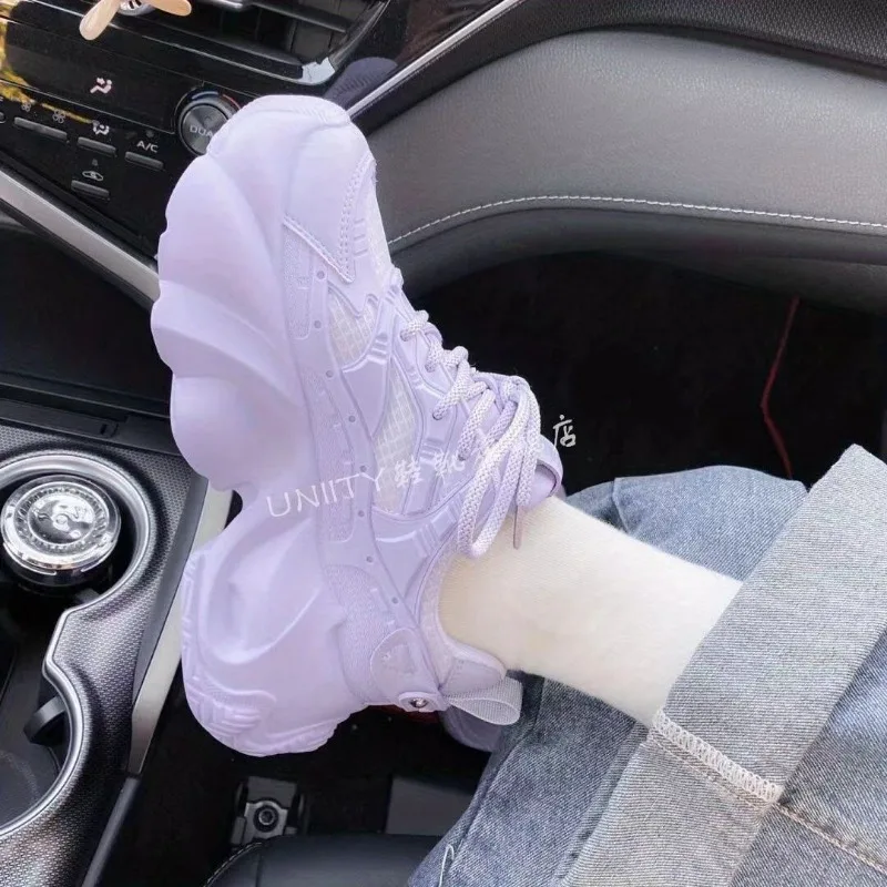 Women's 2023 Pink Purple Sneakers Kawaii Breathable Thick Heel Sneakers Student Casual High Top Running Shoe Platform Woman Shoe
Women's 2023 Pink Purple Sneakers Kawaii Breathable Thick Heel Sneakers Student Casual High Top Running Shoe Platform Woman Shoe
