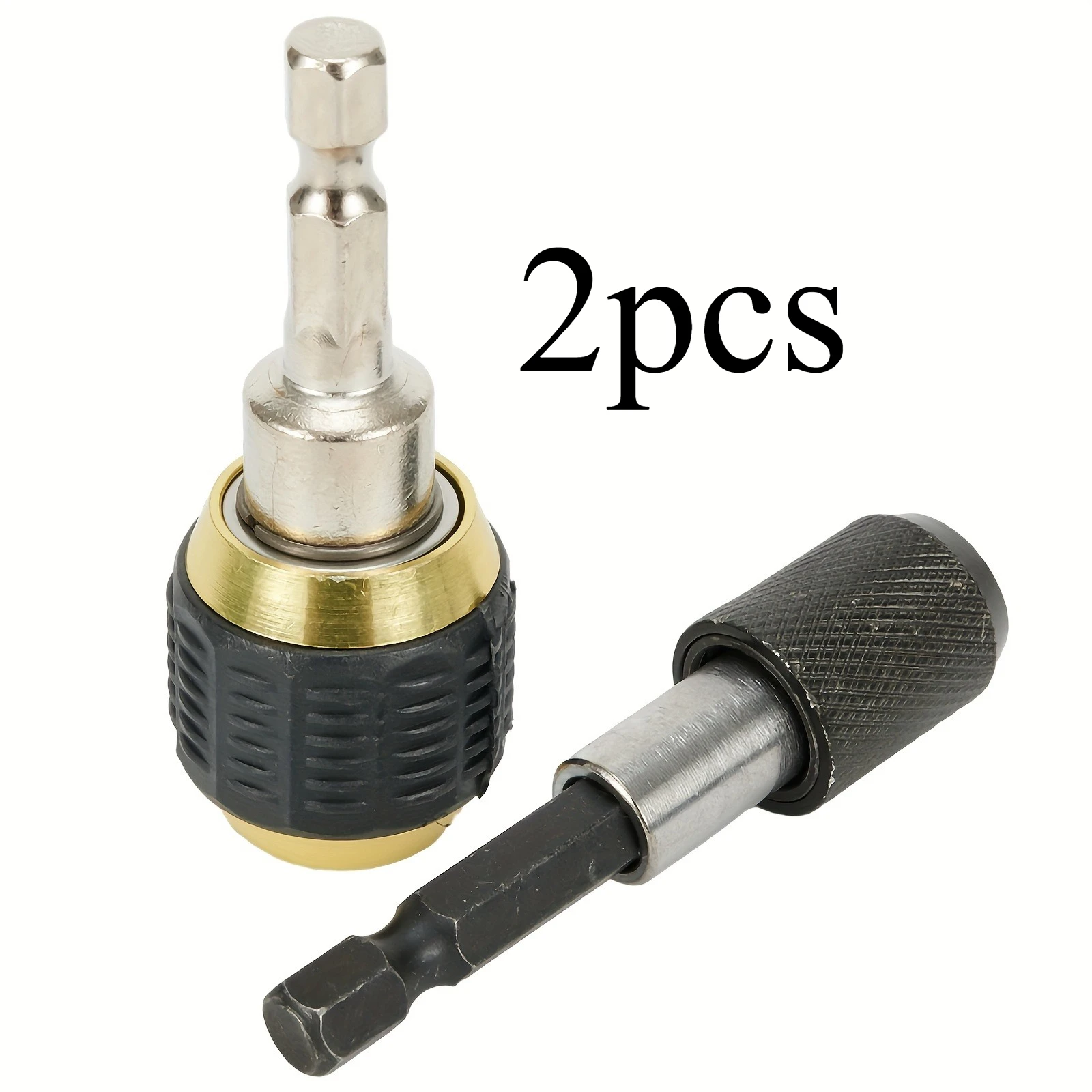 2PCS Quick-Change Drill Chuck Adapter With Hexagonal Shank Multi-Purpose Tool Suitable For Woodworking And DIY Projects 60mm
2PCS Quick-Change Drill Chuck Adapter With Hexagonal Shank Multi-Purpose Tool Suitable For Woodworking And DIY Projects 60mm