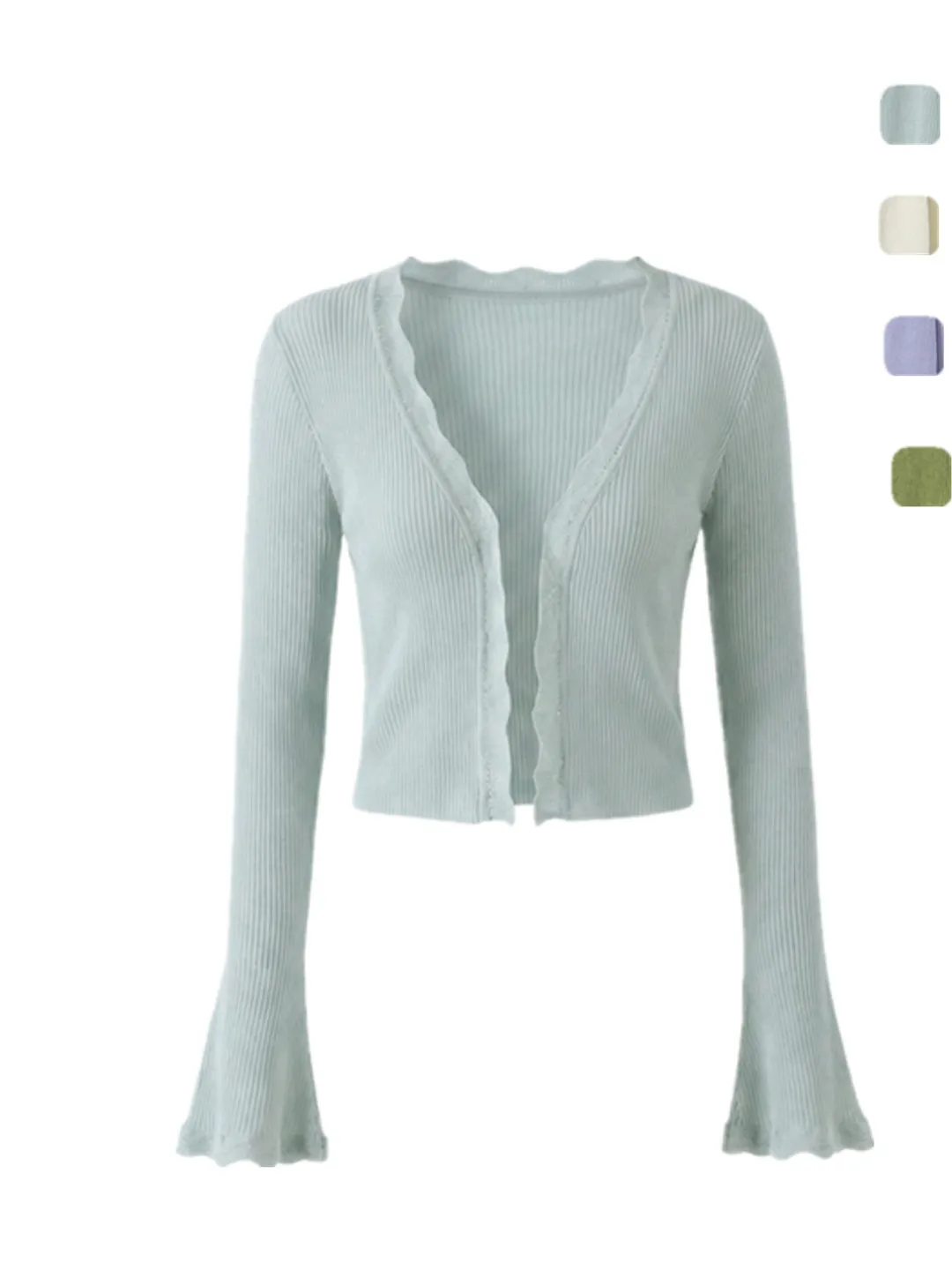 Retro Sleeve Knitted Sun Protection Cardigan Gentle Wash Versatile Air Conditioner Shirt Elegant Top Women's Fashion Summer
Retro Sleeve Knitted Sun Protection Cardigan Gentle Wash Versatile Air Conditioner Shirt Elegant Top Women's Fashion Summer