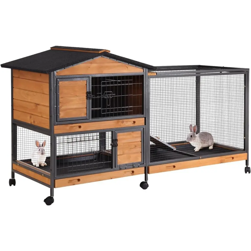 Rabbit Hutch Indoor with Metal e Rabbit Cage with Pull Out Tray No Leakage Bunny Cage with Wheel Guinea Pig Cage
Rabbit Hutch Indoor with Metal e Rabbit Cage with Pull Out Tray No Leakage Bunny Cage with Wheel Guinea Pig Cage