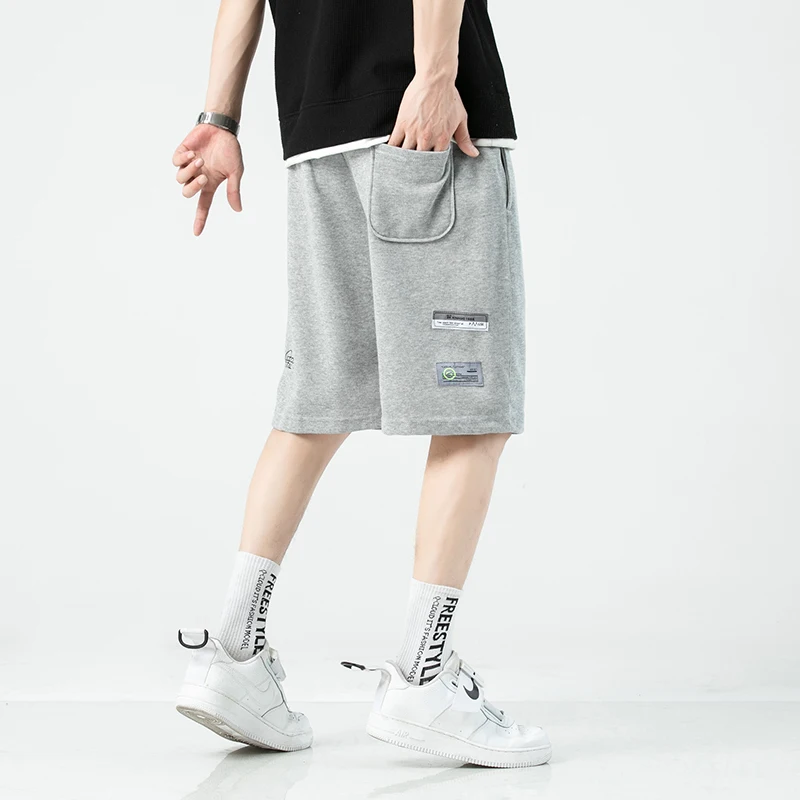 Summer Casual American Sle orts Men's Thin Five-Point Loose Trousers Dstring Simple Match Beach Straight Leg Pants
Summer Casual American Sle orts Men's Thin Five-Point Loose Trousers Dstring Simple Match Beach Straight Leg Pants