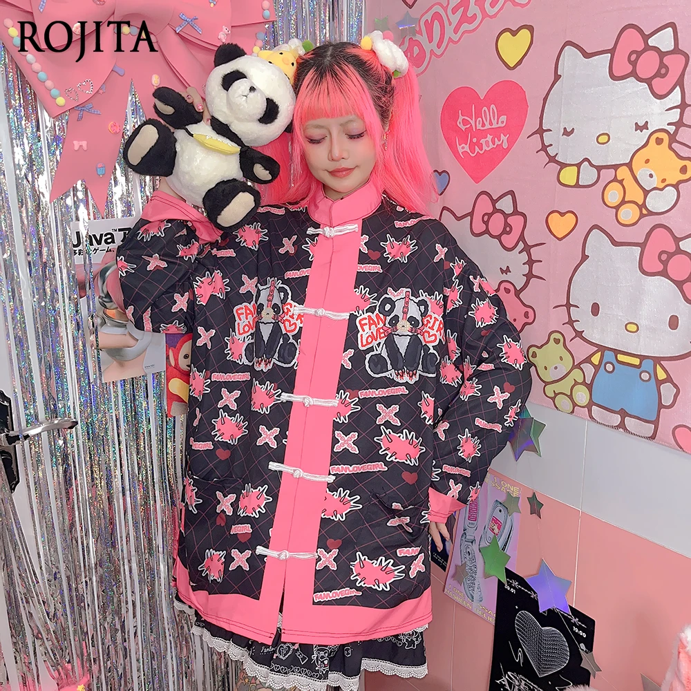 Original Design Panda Y2K Printing Long Sleeve Tops 2025 New Millennium Spice Girls Chinese Style Guochao Button Shirt Top
Original Design Panda Y2K Printing Long Sleeve Tops 2025 New Millennium Spice Girls Chinese Style Guochao Button Shirt Top