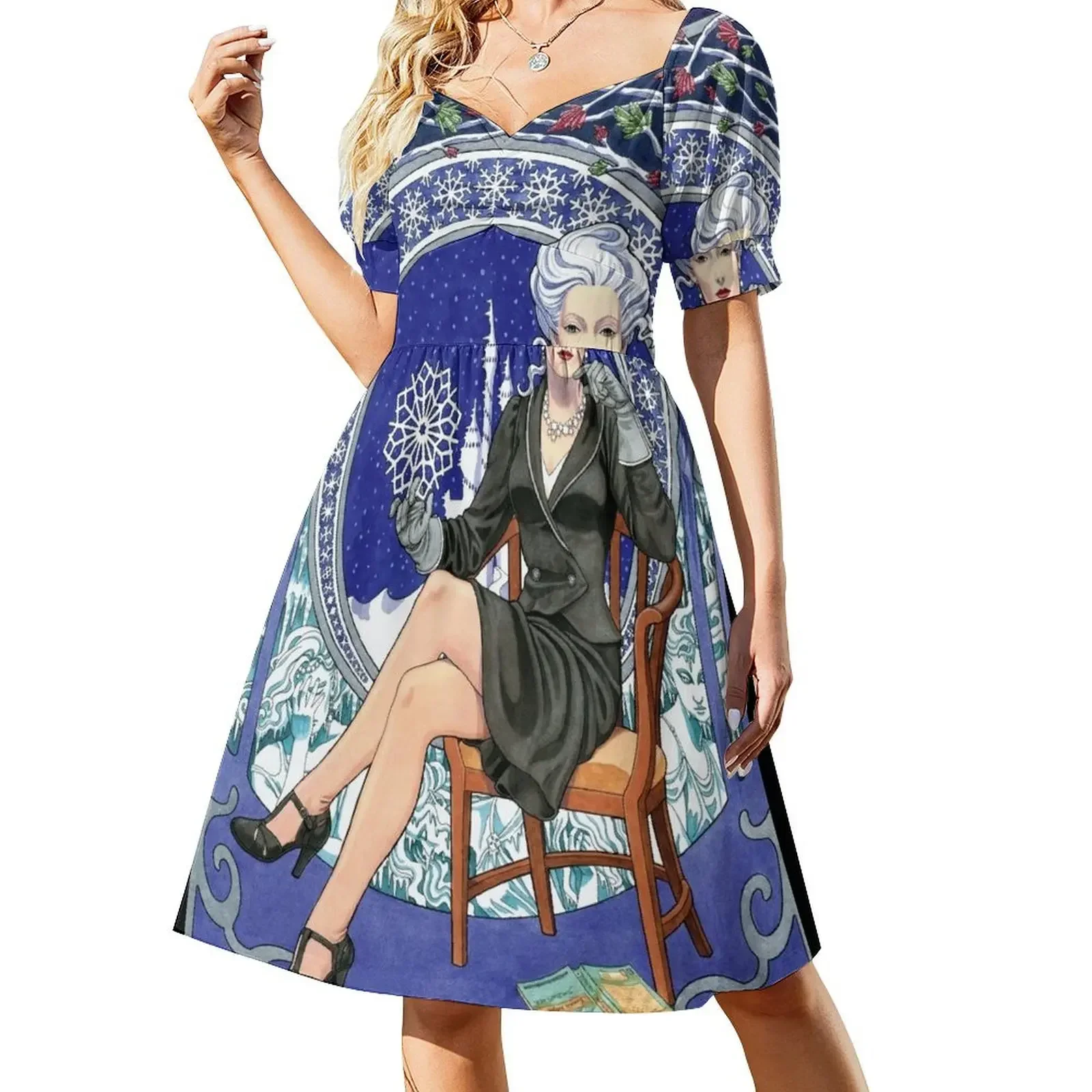 Winter Queen Mab Short-Sleeved Dress elegant party dress for women 2025 dress birthday dresses for women birthday
Winter Queen Mab Short-Sleeved Dress elegant party dress for women 2025 dress birthday dresses for women birthday