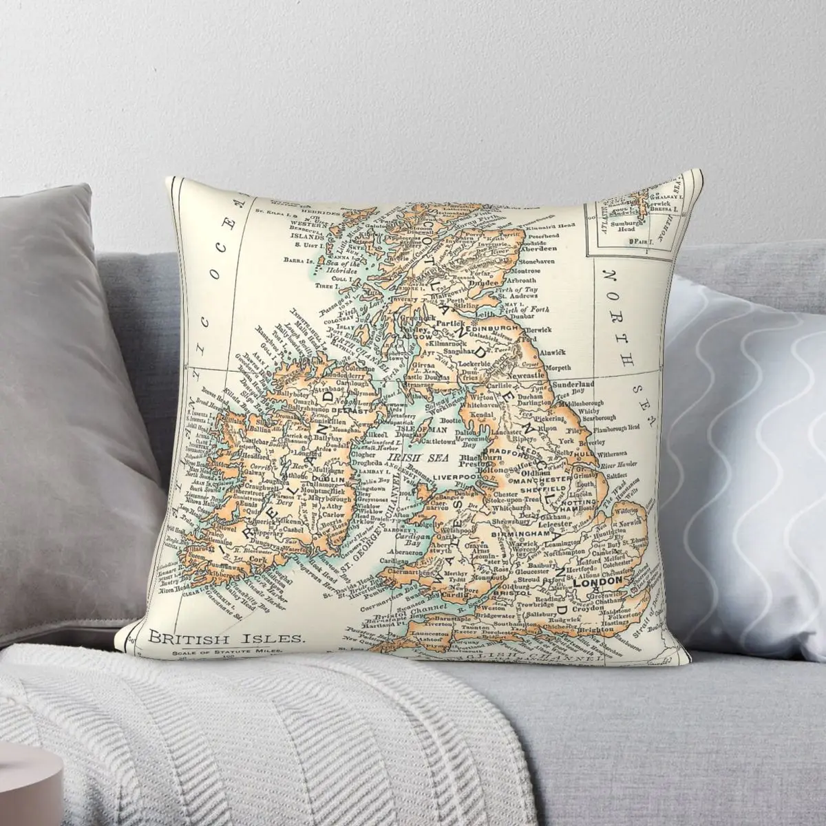 Vintage Uk Map Pillowcase Polyester Linen Velvet Creative Zip Decorative Pillow Case Home Cushion Cover
Vintage Uk Map Pillowcase Polyester Linen Velvet Creative Zip Decorative Pillow Case Home Cushion Cover