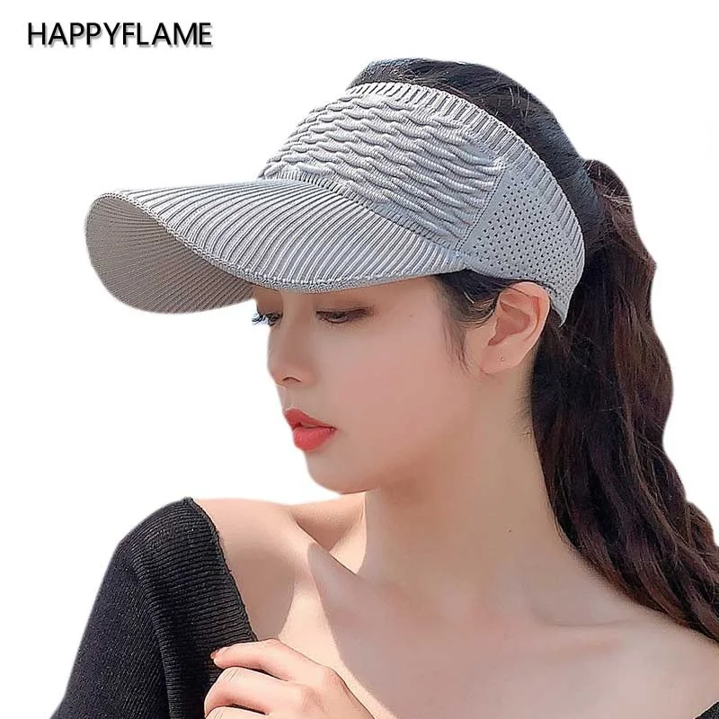 New 2021 Women's Cap Outdoor Sport Baseball Cap Breathable Empty Top Hat Visor Anti-UV Sun Hat Caps Girl Golf Tennis Hats Gorras
New 2021 Women's Cap Outdoor Sport Baseball Cap Breathable Empty Top Hat Visor Anti-UV Sun Hat Caps Girl Golf Tennis Hats Gorras