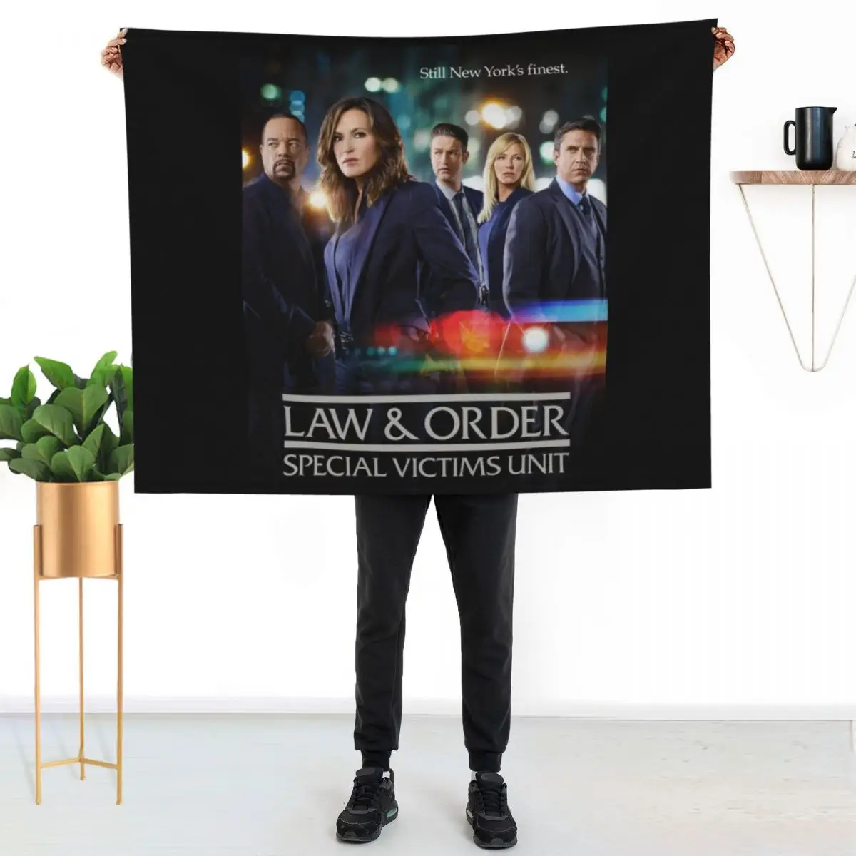 SVU - Still New York's Finest Throw Blanket Long Lasting Soft Plush Blanket for Daily Use
SVU - Still New York's Finest Throw Blanket Long Lasting Soft Plush Blanket for Daily Use