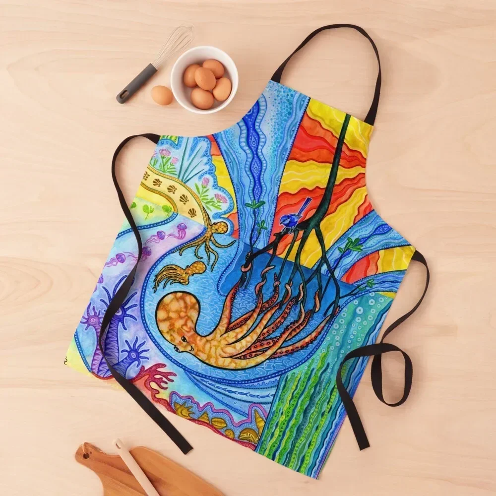 Octopia - Octopus' love for mangroves Apron For Women Kitchen Barista Kitchen And Home Items Apron
Octopia - Octopus' love for mangroves Apron For Women Kitchen Barista Kitchen And Home Items Apron
