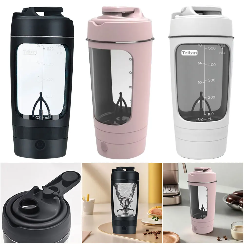 Electric Protein Powder Mixing Cup Automatic Shaker Bottle Self Stirring Mug Portable Mixer Cup for Protein Shakes
Electric Protein Powder Mixing Cup Automatic Shaker Bottle Self Stirring Mug Portable Mixer Cup for Protein Shakes