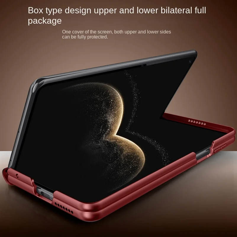 Dual-screen Wrapped with Magnetic Hinge Lens Stand Holder Case For Huawei Mate X6 mate X5 Cell Phone Back Protection Cover
Dual-screen Wrapped with Magnetic Hinge Lens Stand Holder Case For Huawei Mate X6 mate X5 Cell Phone Back Protection Cover