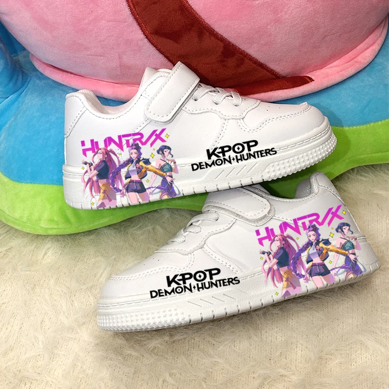 Children's Fashion Casual Shoes Kids Printed Design KPOP White Sport Shoes Boys Girls Anti-slip Outdoor Breathable Sneakers
Children's Fashion Casual Shoes Kids Printed Design KPOP White Sport Shoes Boys Girls Anti-slip Outdoor Breathable Sneakers