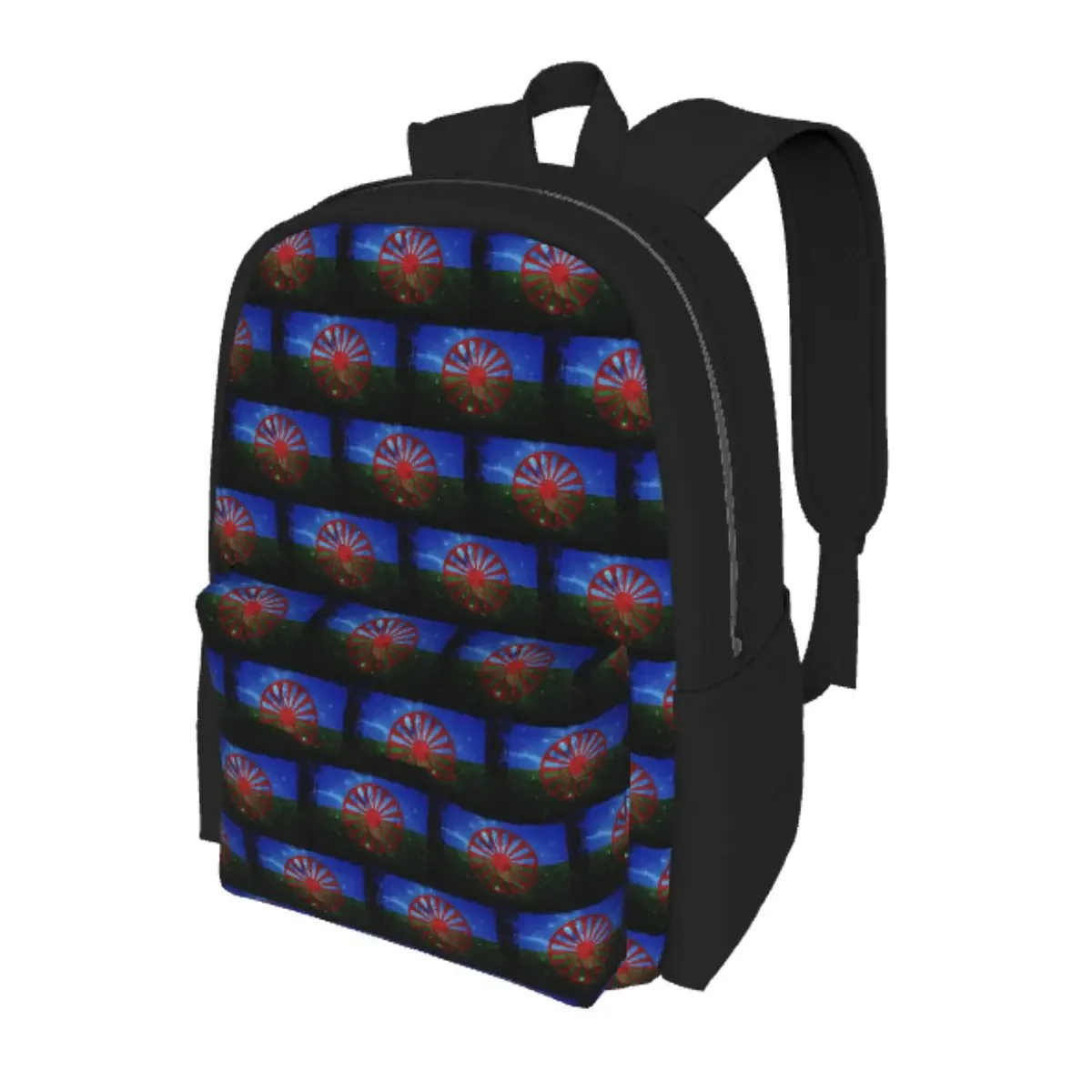 Romany Gypsy Flag Student Backpack School Bag Hiking Travel Daypack for Boys Girls Bookbag Shoulder Bags
Romany Gypsy Flag Student Backpack School Bag Hiking Travel Daypack for Boys Girls Bookbag Shoulder Bags