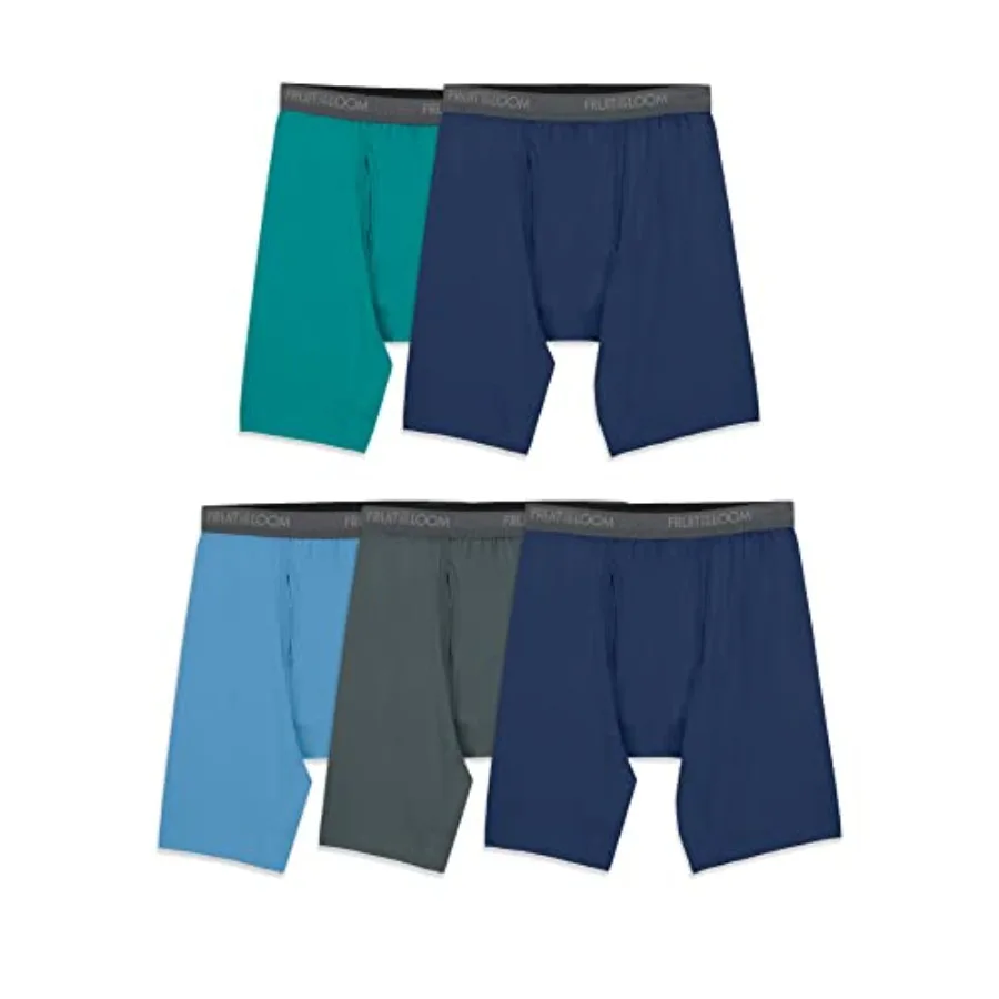Men's Micro Stretch Boxer Briefs, Designed to Move with You, Lightweight and Moisture Wicking
Men's Micro Stretch Boxer Briefs, Designed to Move with You, Lightweight and Moisture Wicking