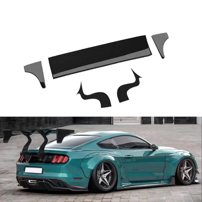 Автомобильный тюнинг GT стильный Автомобильный задний спойлер из настоящего углеродного волокна для Ford Mustang 2015-2022
Автомобильный тюнинг GT стильный Автомобильный задний спойлер из настоящего углеродного волокна для Ford Mustang 2015-2022