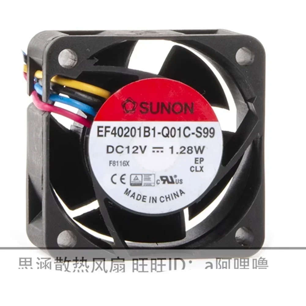 for Sunon EF40201B1-Q01C-S99 4cm 12V PWM Computer Case Cooling Fan 40X40X20mm 1.28W 4Pin Quiet Silent Cooler
for Sunon EF40201B1-Q01C-S99 4cm 12V PWM Computer Case Cooling Fan 40X40X20mm 1.28W 4Pin Quiet Silent Cooler
