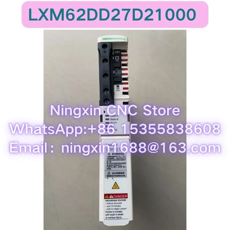 Used LXM62DD27D21000 servo drive Functional test OK Fast delivery
Used LXM62DD27D21000 servo drive Functional test OK Fast delivery