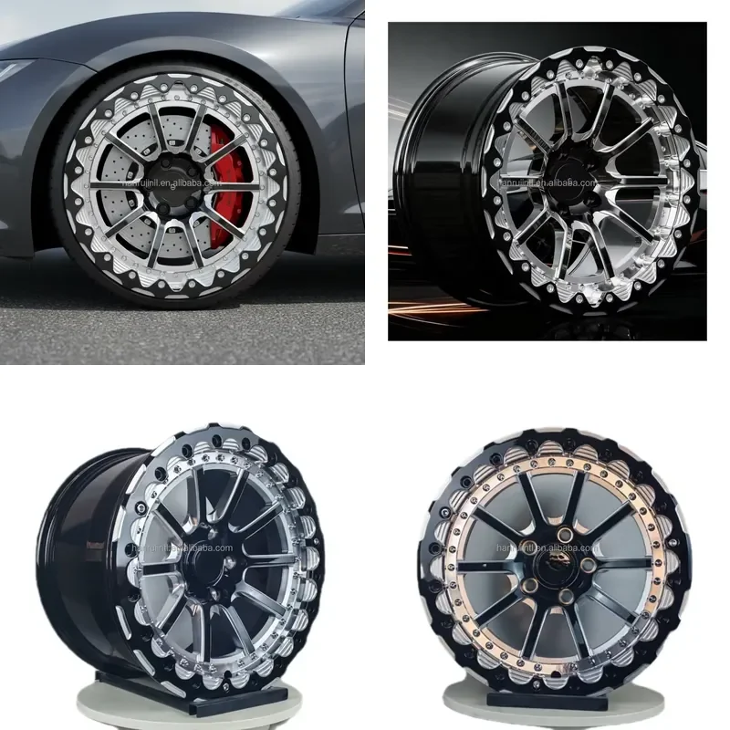 i Personal Customized Beadlock Forged Wheels 15 17 18 Inch 5X112 5X120 5X114.3 6X135 for Other Cars
i Personal Customized Beadlock Forged Wheels 15 17 18 Inch 5X112 5X120 5X114.3 6X135 for Other Cars