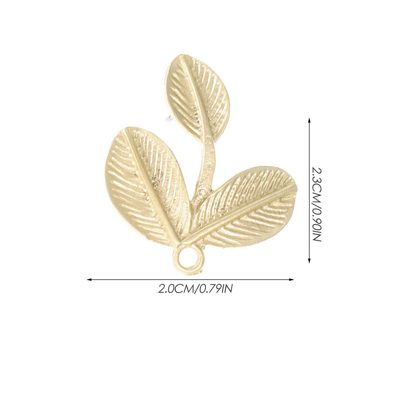 20pcs Leaf Shape Metal Earring Posts Diy Jewelry Making Supplies Stud Accessories Durable Components For Gifts
20pcs Leaf Shape Metal Earring Posts Diy Jewelry Making Supplies Stud Accessories Durable Components For Gifts