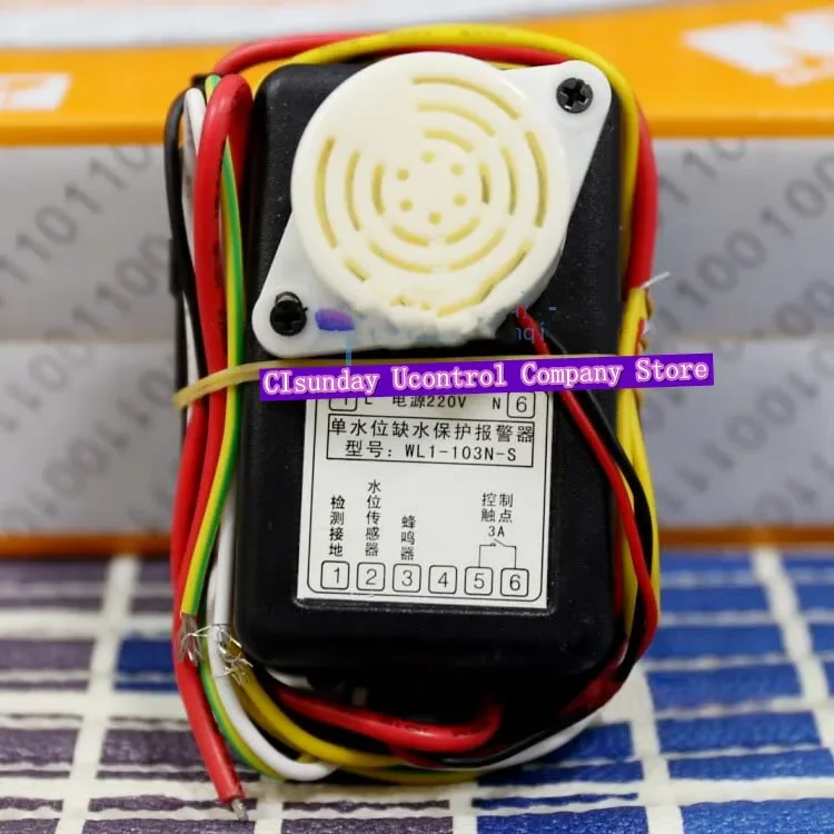 New original Control water shortage protection automatic Buzzer alarm WL1-103N-S 220v WL1-103L-S 380v
New original Control water shortage protection automatic Buzzer alarm WL1-103N-S 220v WL1-103L-S 380v