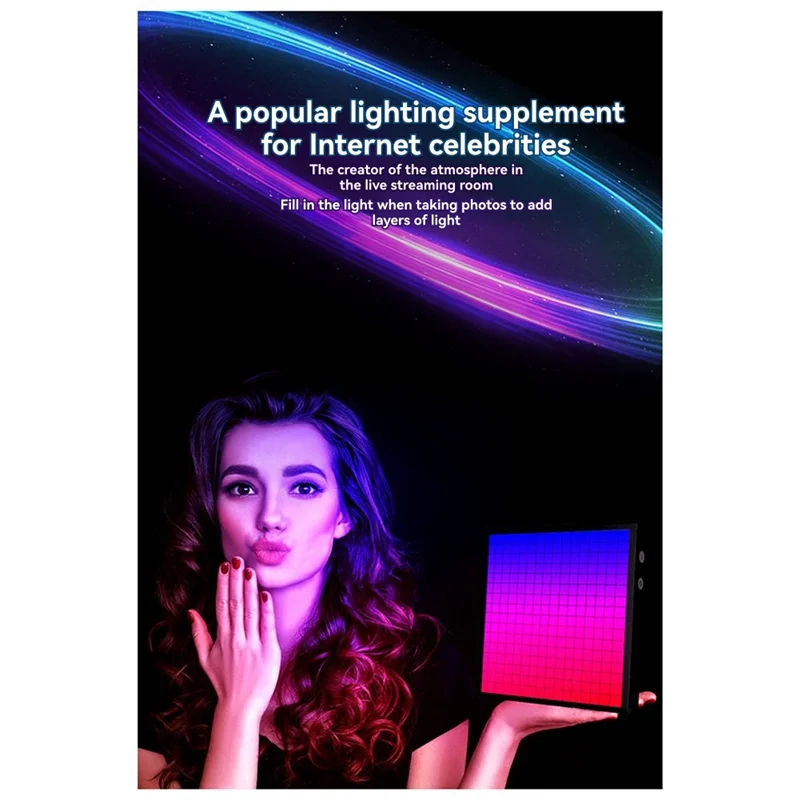 A76X-LED Nightlight With Programmable 32X32 Pixel Display And Smart APP For Creating DIY Text And Animations
A76X-LED Nightlight With Programmable 32X32 Pixel Display And Smart APP For Creating DIY Text And Animations