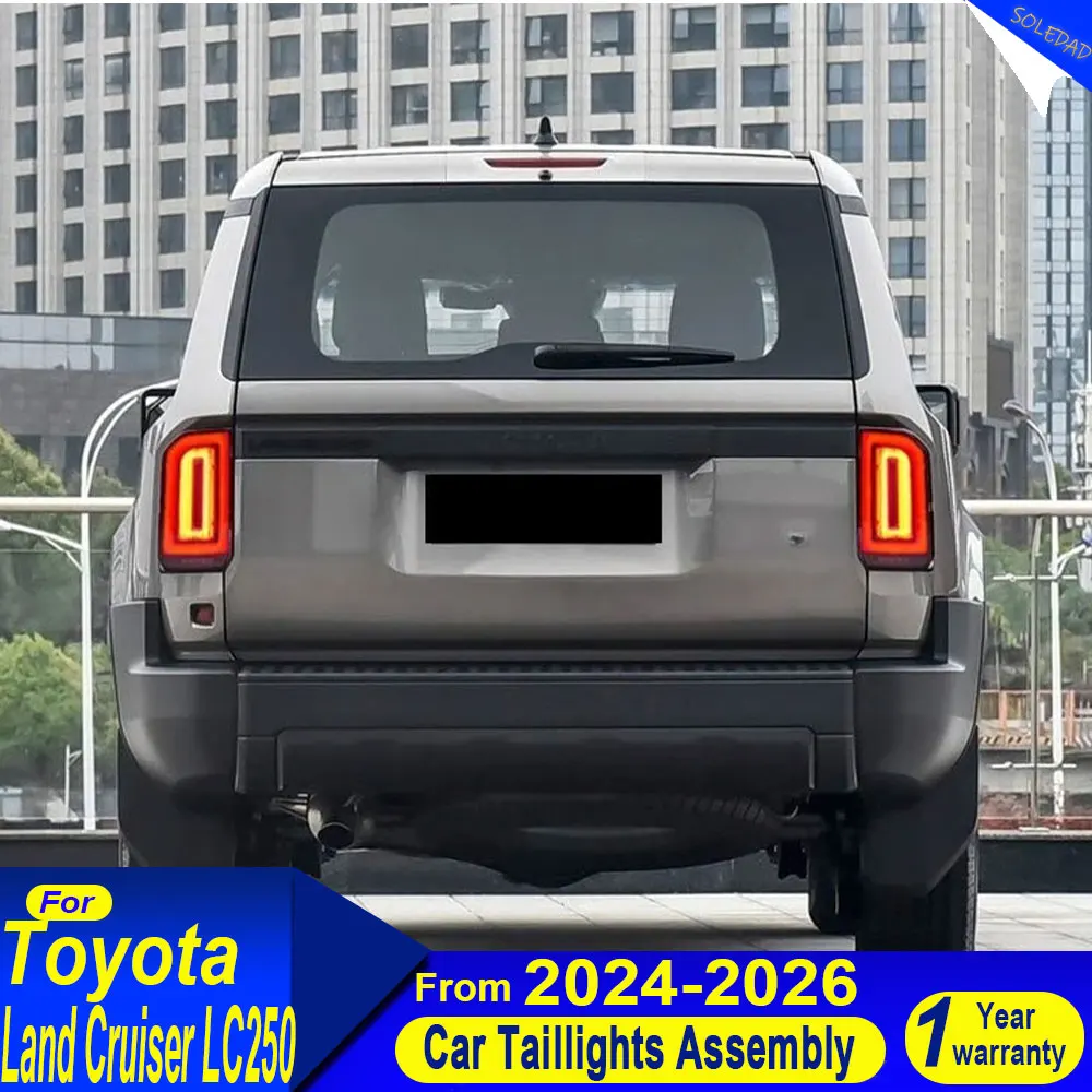 Car Tail Light For Toyota Land Cruiser Prado LC250 2024 2025 2026 Rear Turn Signal Driving Brake Reverse Light Taillamp
Car Tail Light For Toyota Land Cruiser Prado LC250 2024 2025 2026 Rear Turn Signal Driving Brake Reverse Light Taillamp
