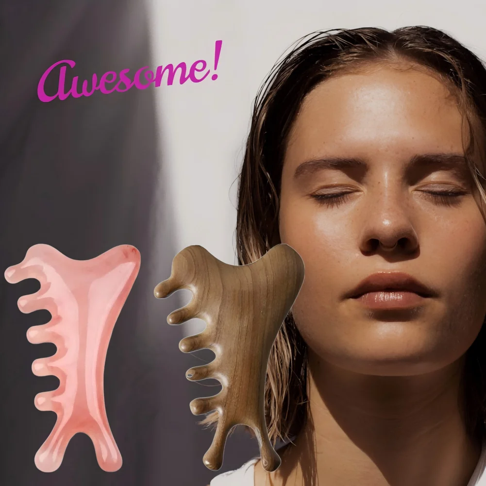 1PC Guasha Beautiful Massage Beeswax Scraping Massage Scraper Face Massager Acupuncture Gua Sha Eye Face Board SPA Massage Tool
1PC Guasha Beautiful Massage Beeswax Scraping Massage Scraper Face Massager Acupuncture Gua Sha Eye Face Board SPA Massage Tool