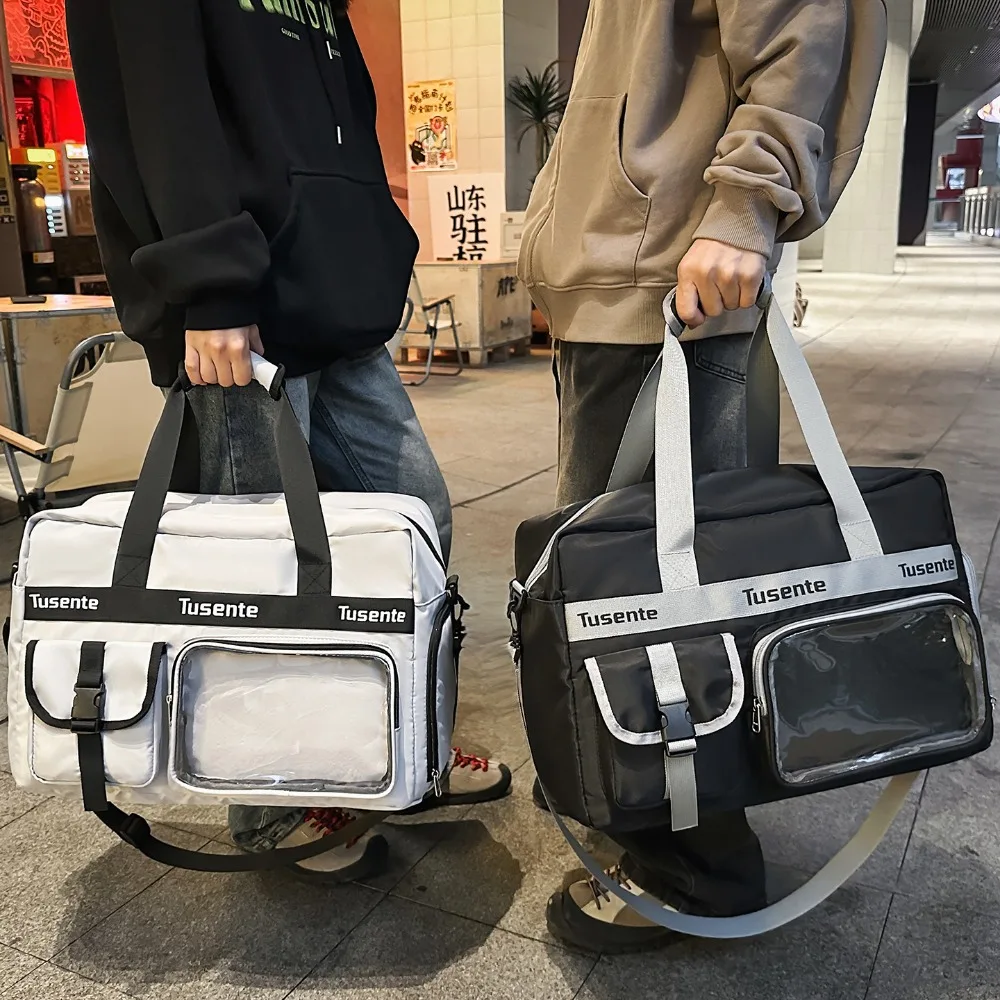Дорожная сумка для коротких поездок, мужская и женская, портативная, большой вместимости, для хранения вещей, с разделением на сухие и влажные отделения, многофункциональная
Дорожная сумка для коротких поездок, мужская и женская, портативная, большой вместимости, для хранения вещей, с разделением на сухие и влажные отделения, многофункциональная