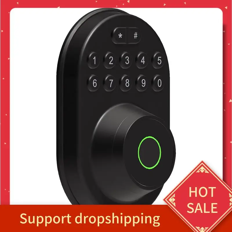 B44C Tuya BLE Fingerprint Deadbolt Lock Delay With Latch Password/Key/APP Remote Unlock (A)
B44C Tuya BLE Fingerprint Deadbolt Lock Delay With Latch Password/Key/APP Remote Unlock (A)