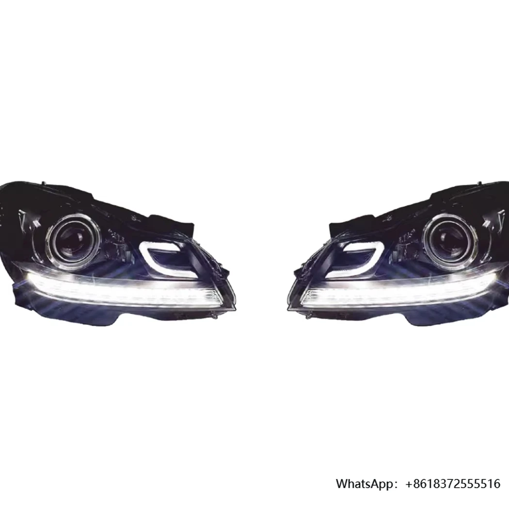Car Headlamp W204 Upgrade Headlights 2011-2014 C-Class Head Lamp DRL Signal Projector Lens Front Lamp Assembly Modified for Benz
Car Headlamp W204 Upgrade Headlights 2011-2014 C-Class Head Lamp DRL Signal Projector Lens Front Lamp Assembly Modified for Benz