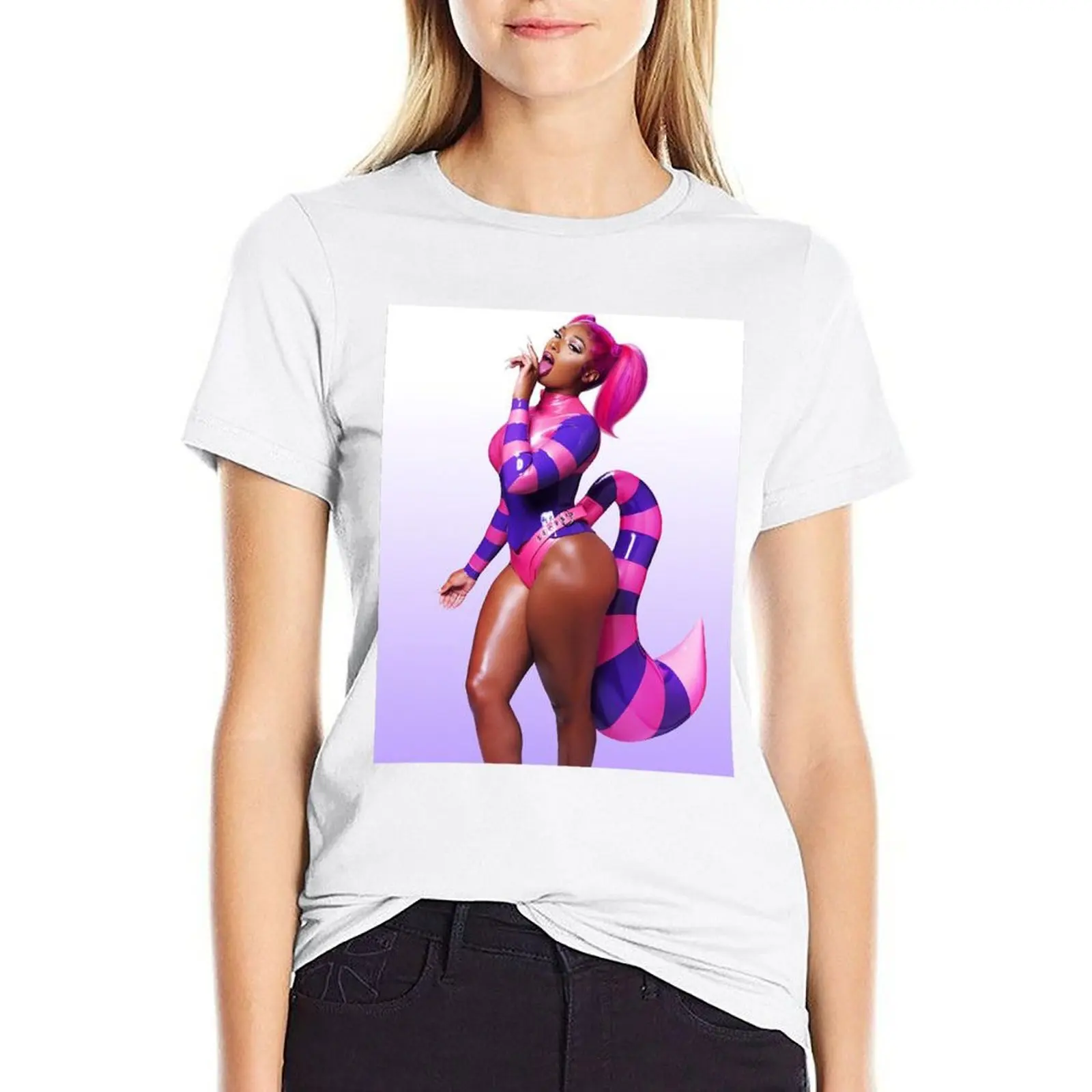 Megan Thee Stallion T-shirt summer tops plus size tops luxury designer clothing Women
Megan Thee Stallion T-shirt summer tops plus size tops luxury designer clothing Women