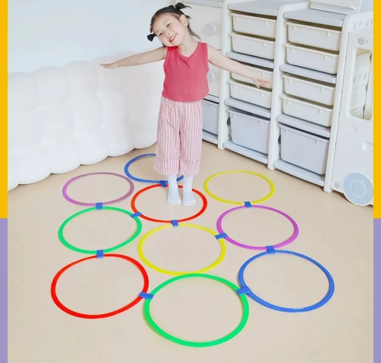 Sensory integration training equipment: children's hoop hopscotch home hopscotch house, hoop hopping toy, kindergarten physical
Sensory integration training equipment: children's hoop hopscotch home hopscotch house, hoop hopping toy, kindergarten physical