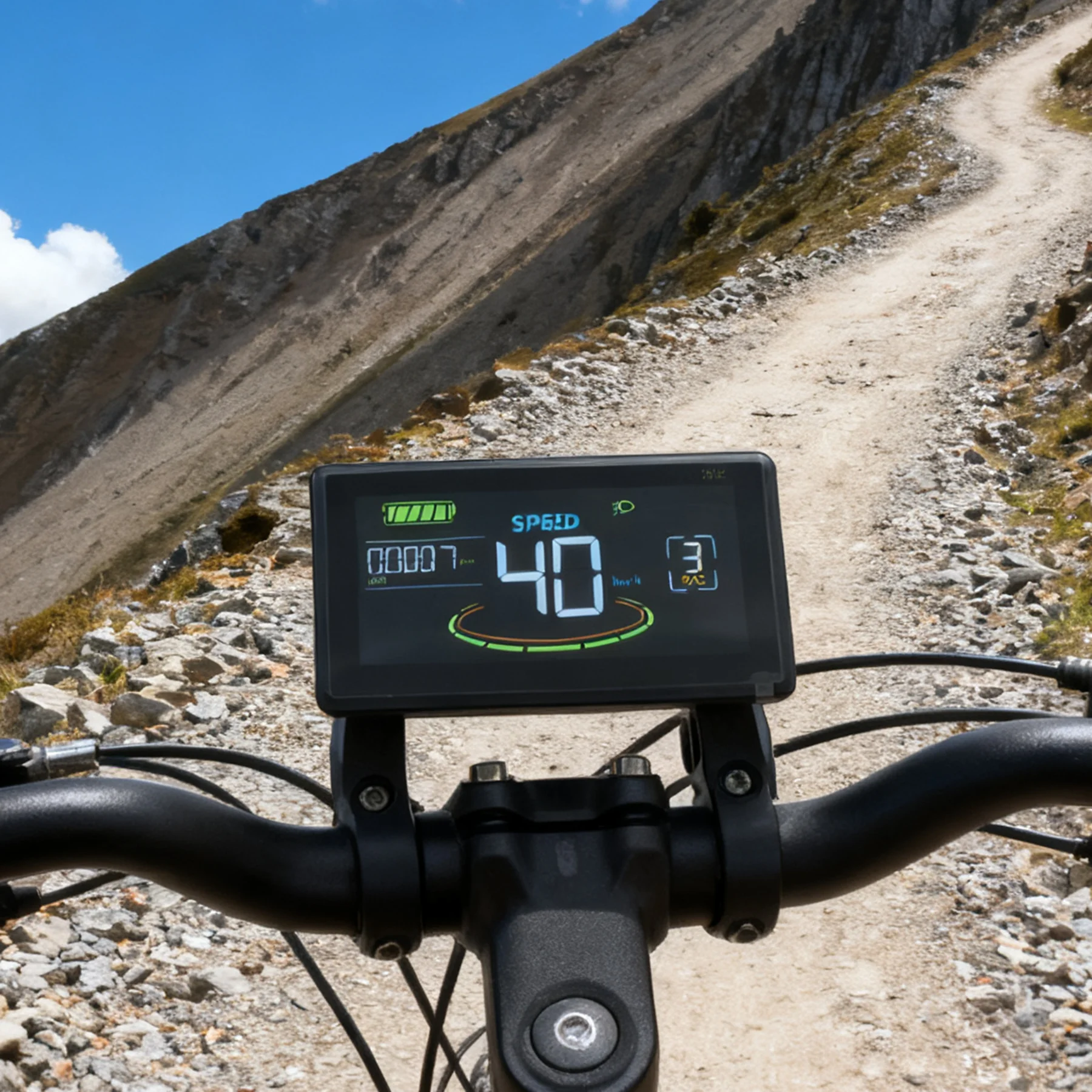 Waterproof Bike Computer Display with Error Alerts Suitable for E-bike and Harsh Weather Conditions
Waterproof Bike Computer Display with Error Alerts Suitable for E-bike and Harsh Weather Conditions