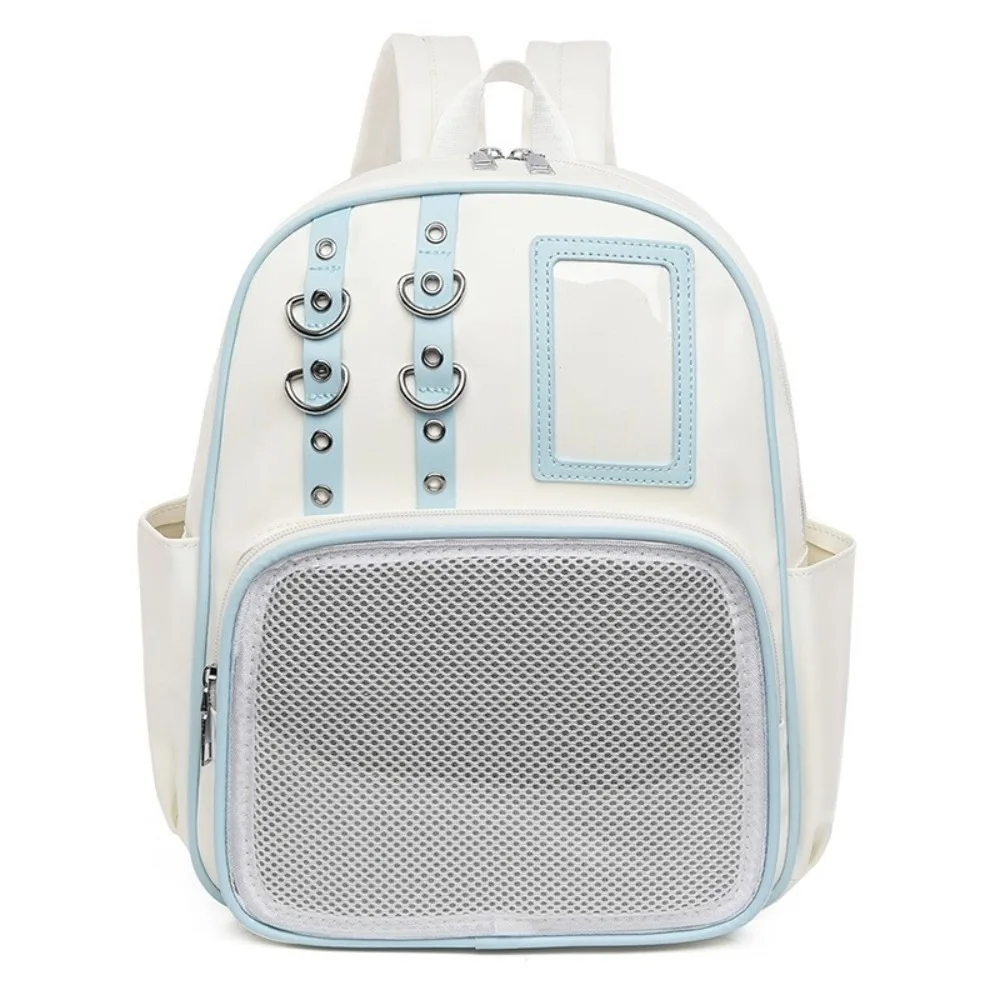 Sweet Transparent Transparent Rucksack Y2K PU Shoulder Bag Personality DIY Display Display Knapsack Girl
Sweet Transparent Transparent Rucksack Y2K PU Shoulder Bag Personality DIY Display Display Knapsack Girl