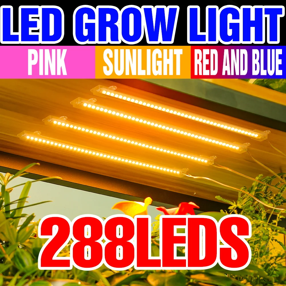 USB DC5V LED Grow Light Strip Full Spectrum Plants Fill Lamp With 24 Hour Timing For Potted Fruit Vegetable Cultivation Lighting
USB DC5V LED Grow Light Strip Full Spectrum Plants Fill Lamp With 24 Hour Timing For Potted Fruit Vegetable Cultivation Lighting