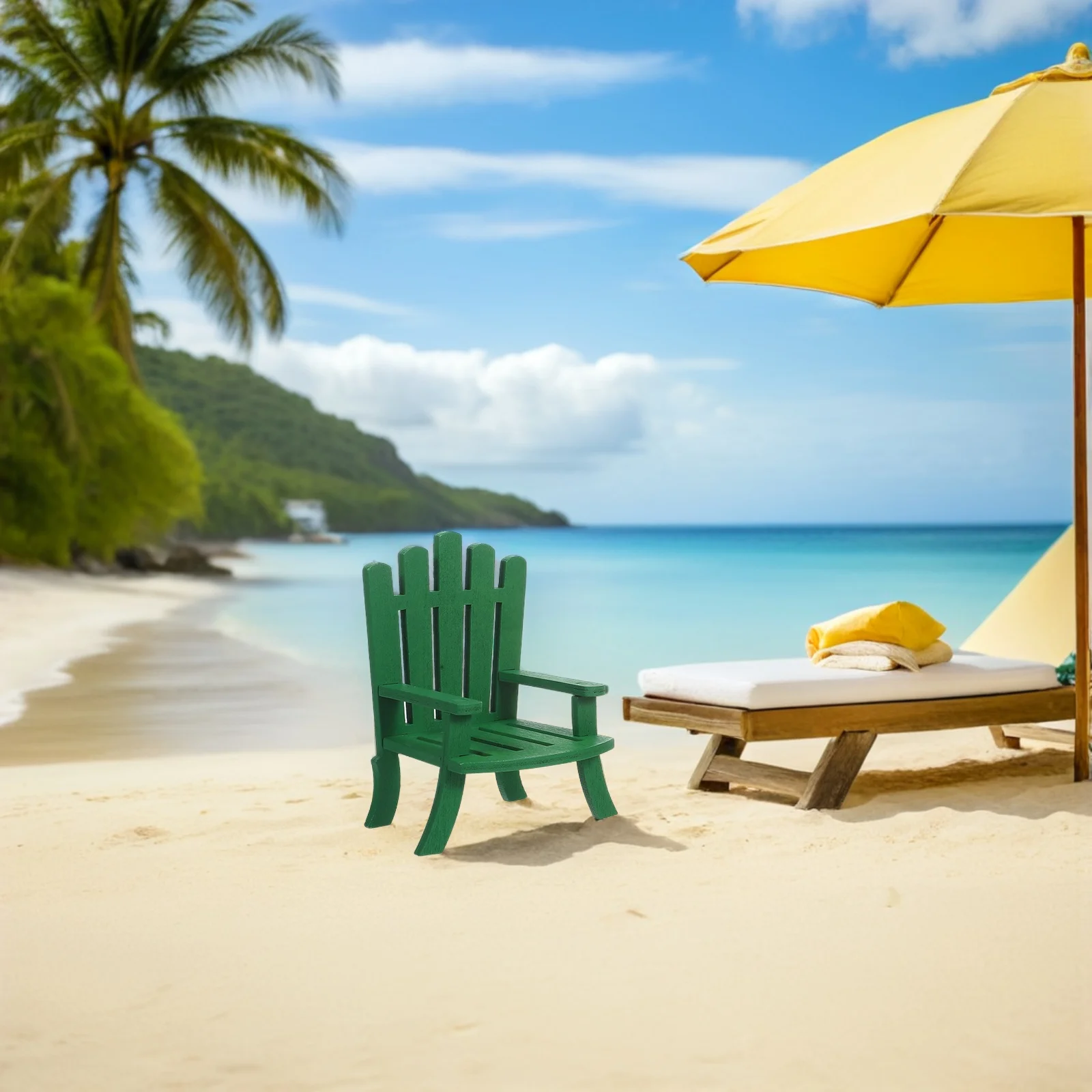 2pcs Miniature Wooden Beach Chairs Dollhouse Furniture Decor Kids Play Toy Themed Photoshoot Props for Coastal
2pcs Miniature Wooden Beach Chairs Dollhouse Furniture Decor Kids Play Toy Themed Photoshoot Props for Coastal