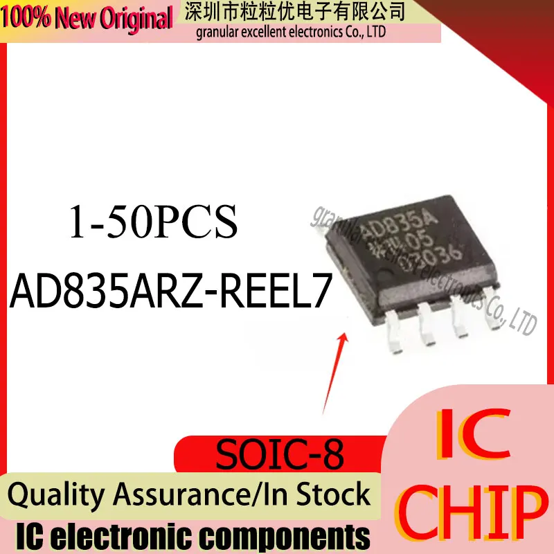 (1-50piece)100% New Original AD835ARZ-REEL7 AD835ARZ ARZ-REEL7 SOIC-8 Spot goods Quality assurance Chip
(1-50piece)100% New Original AD835ARZ-REEL7 AD835ARZ ARZ-REEL7 SOIC-8 Spot goods Quality assurance Chip